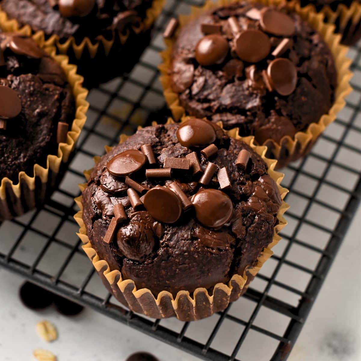 Healthy Chocolate Muffins