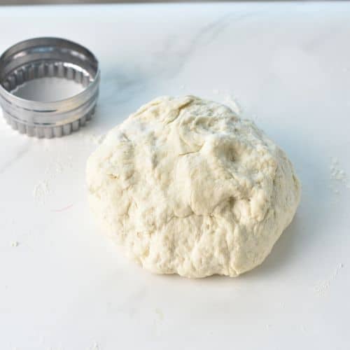 2-Ingredient Biscuit dough ball.