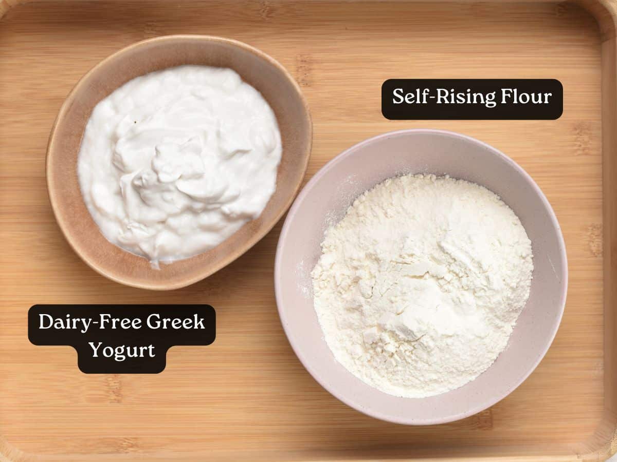 Ingredients for 2-Ingredient Dough