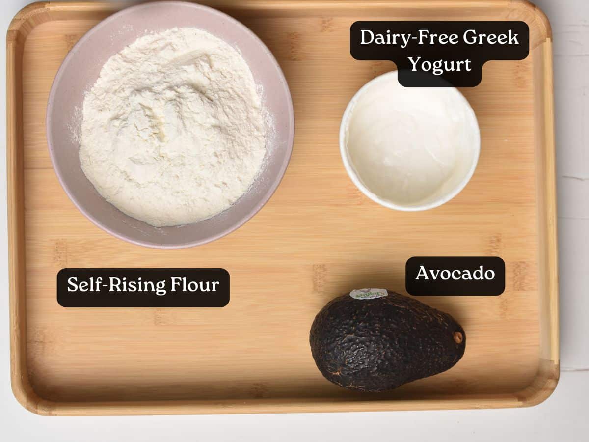 Ingredients for Avocado Bagels