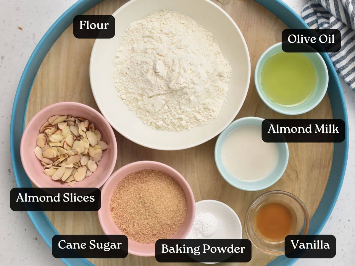 Ingredients for Healthy Biscotti