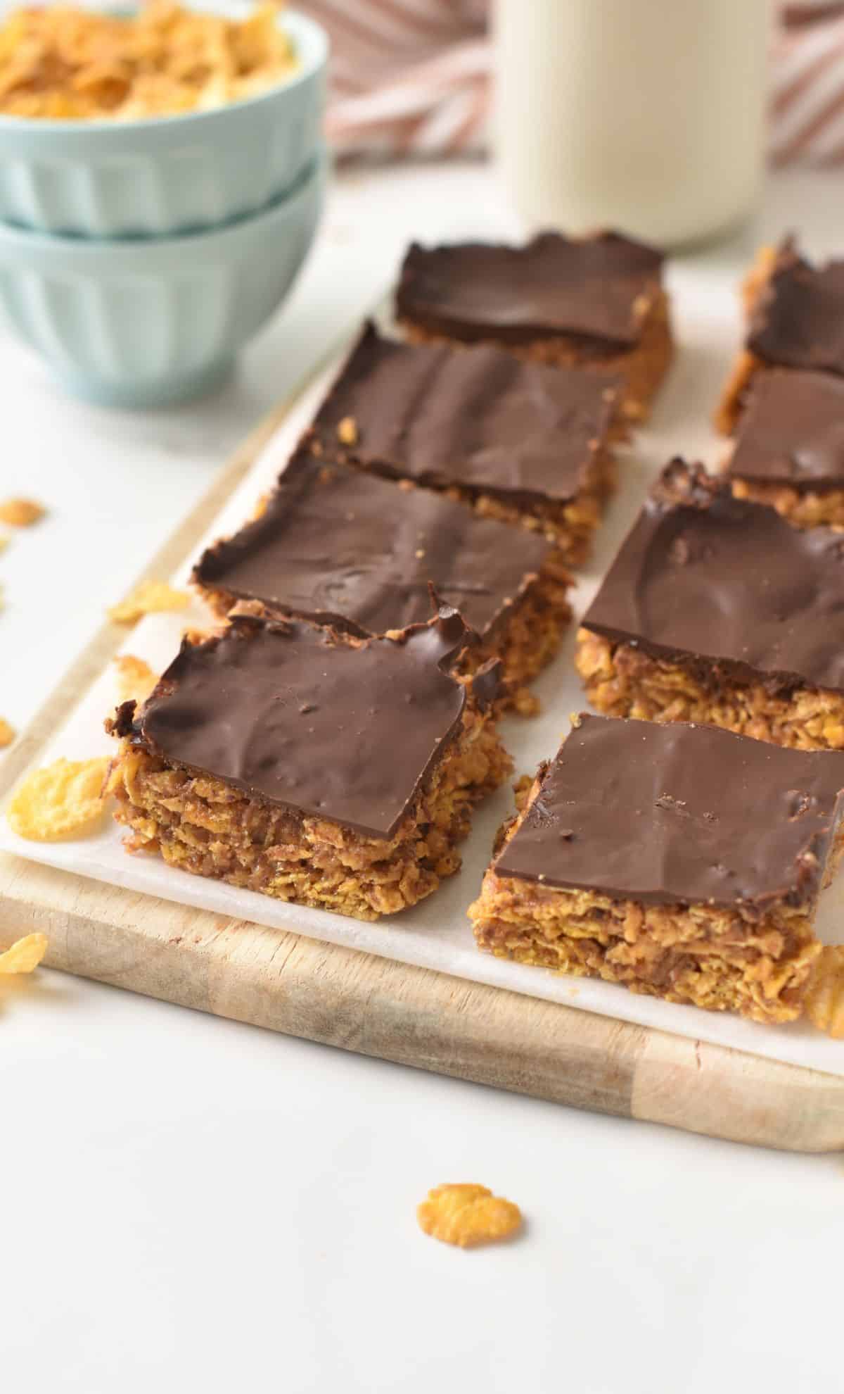 Peanut Butter Cornflakes Bars