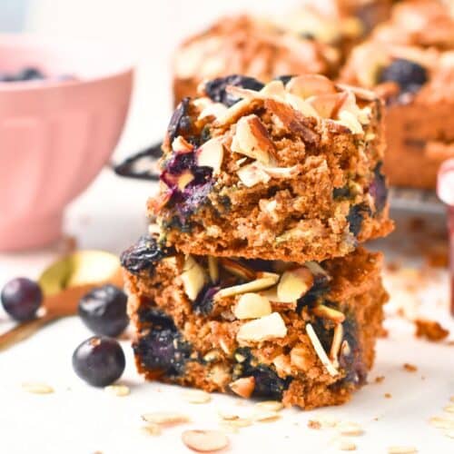 Healthy Oatmeal Bars (1 Bowl, Refined Sugar-Free, 6g Protein)