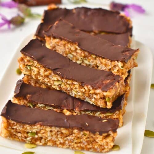 Homemade Gluten-Free Granola Bars (10 Min Prep, 6g Protein, No-Bake)