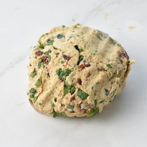 Quinoa Biscuit dough.