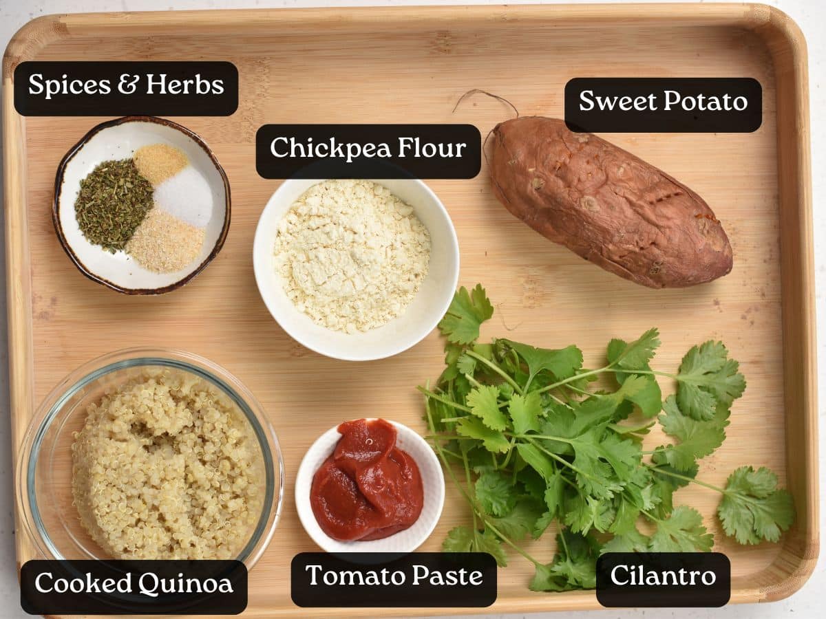 Ingredients for Quinoa Bites