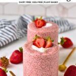 Strawberry Chia Seed Pudding