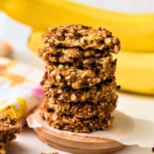 2-Ingredient Oat Cookies