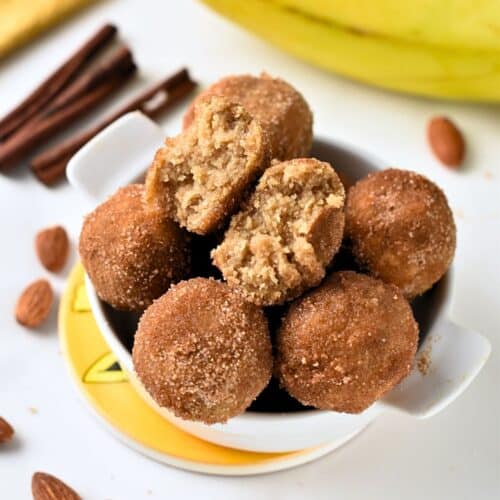 Banana Bites (5 Ingredients, No Eggs, No Gluten)