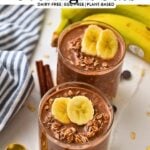 Banana Chocolate Overnight Oats