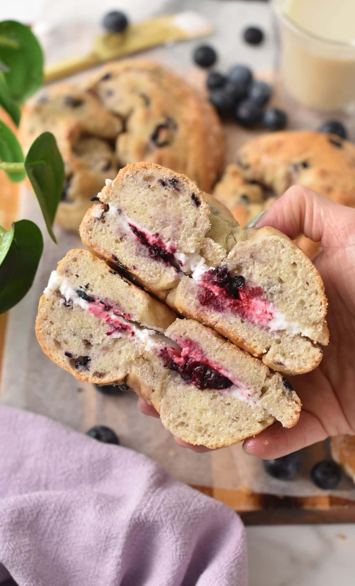 Blueberry Bagels