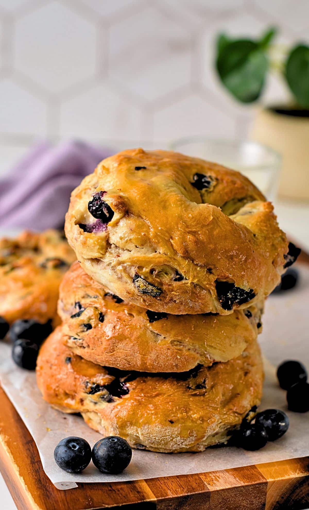 Blueberry Bagels