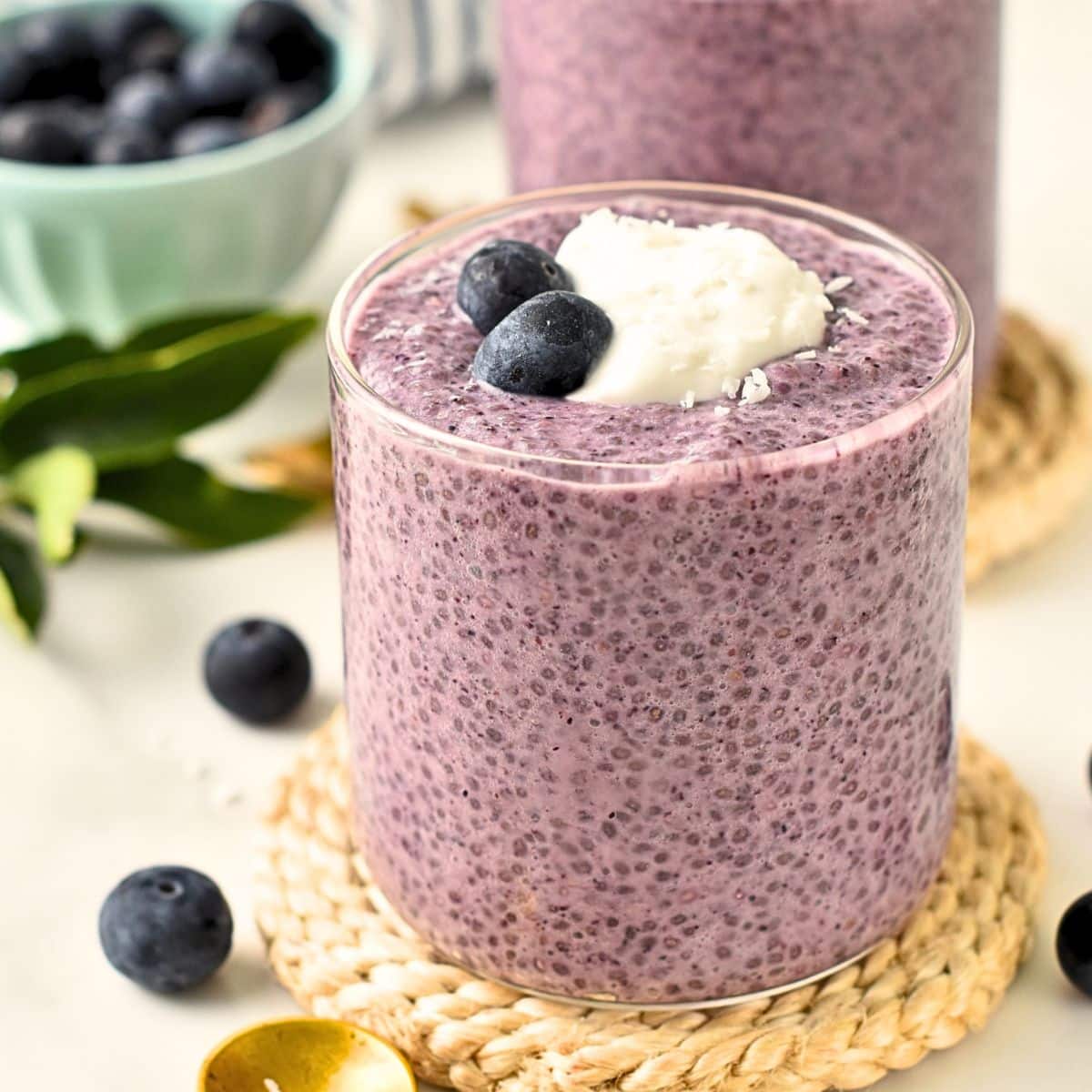 Blueberry Chia Pudding