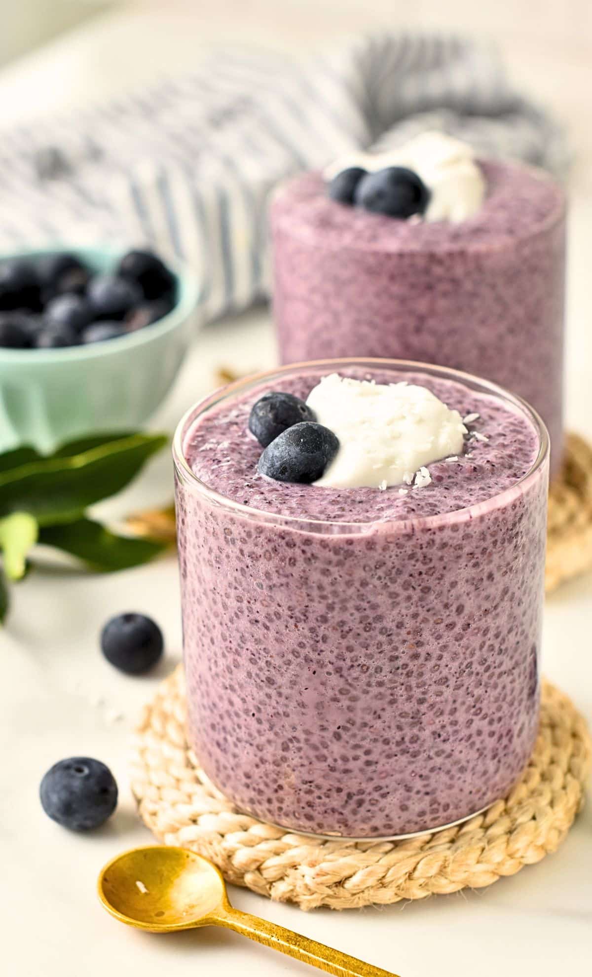 Blueberry Chia Pudding