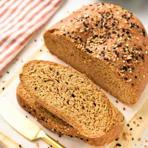 Flaxseed Bread (5 Ingredients)