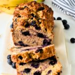 Healthy Blueberry Banana Bread