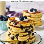 Healthy Blueberry Pancakes