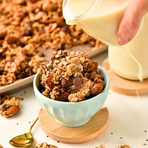 Healthy Granola Recipe (No Refined Sugar, 5g Protein)