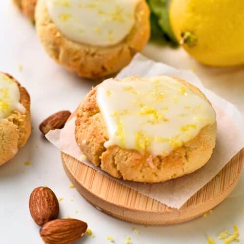 Healthy Lemon Cookies (No Refined Sugar, No Gluten)