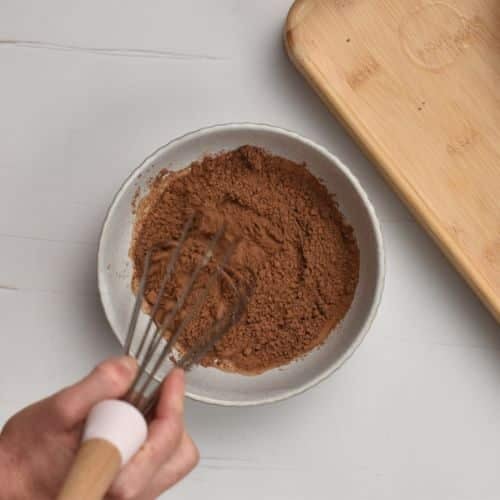 Chocolate mixture for the Chocolate Overnight Oats