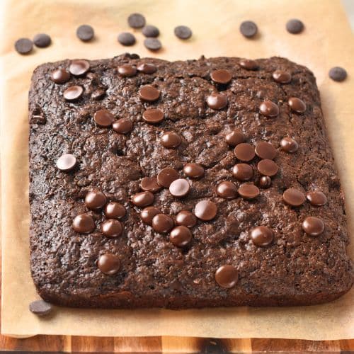 Zucchini Brownies cooling down.