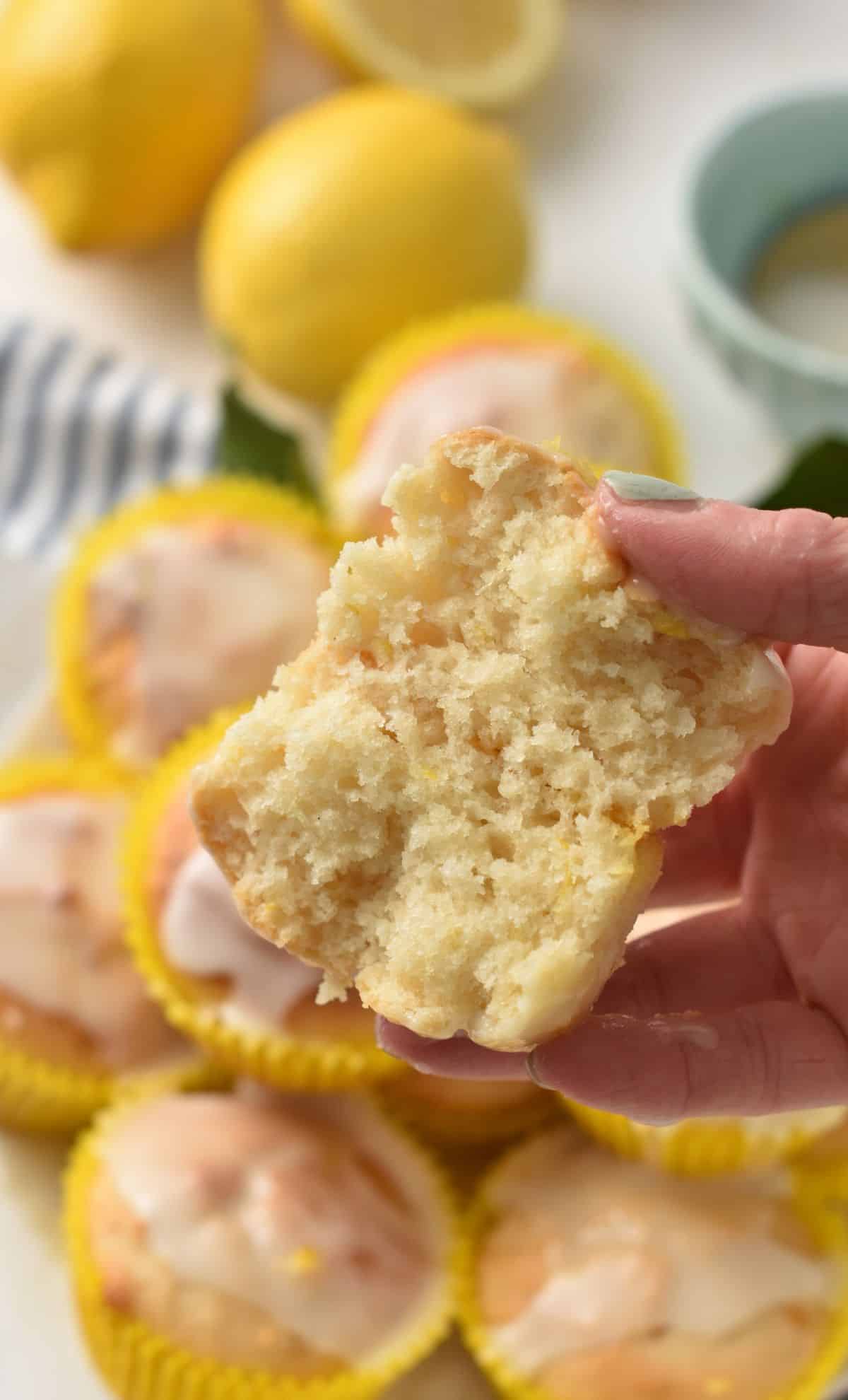 Lemon Yogurt Muffins