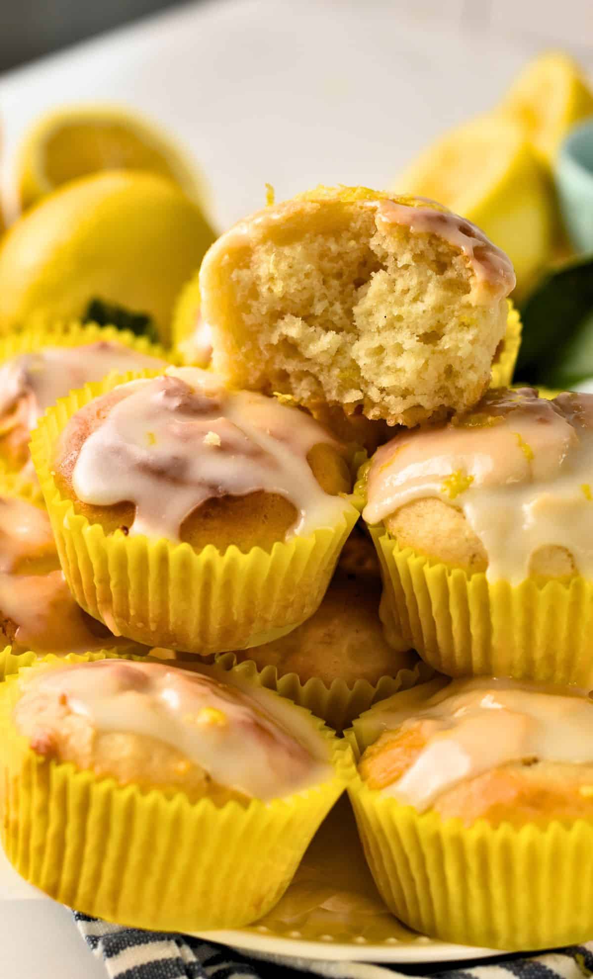 Lemon Yogurt Muffins